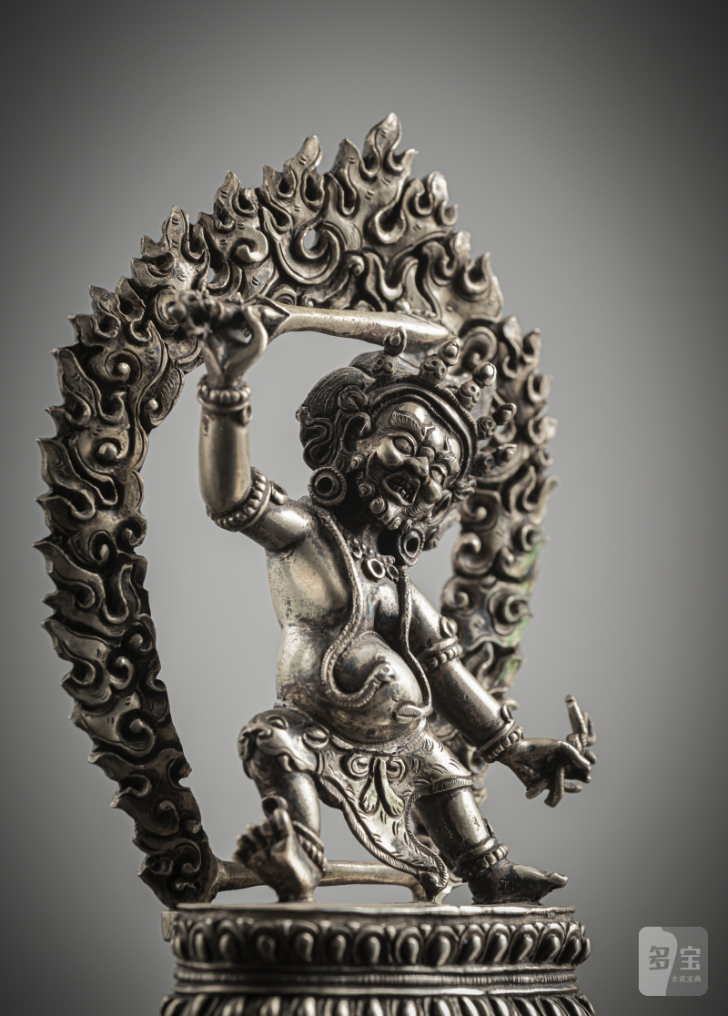 A SILVER FIGURE OF ACALA - 图4
